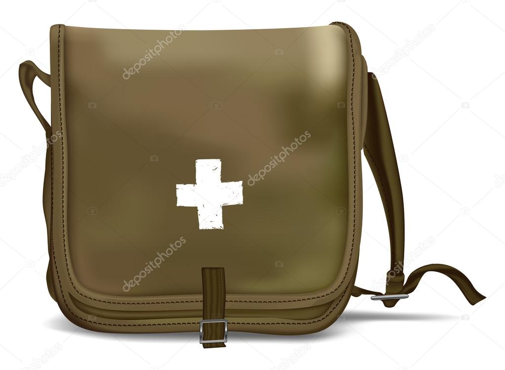 First Aid Kit Shoulder Bag. Medical Equipment