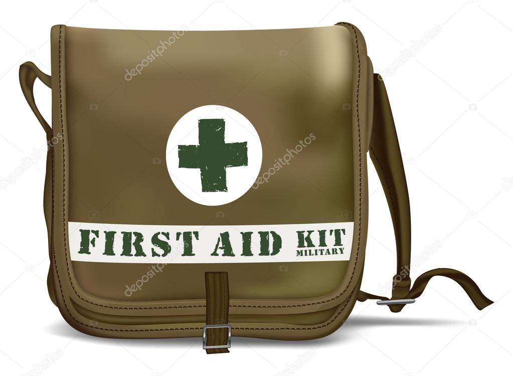 First Aid Kit Shoulder Bag. Medical Equipment