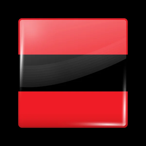Bandeira da Albânia. Ícones brilhantes — Vetor de Stock