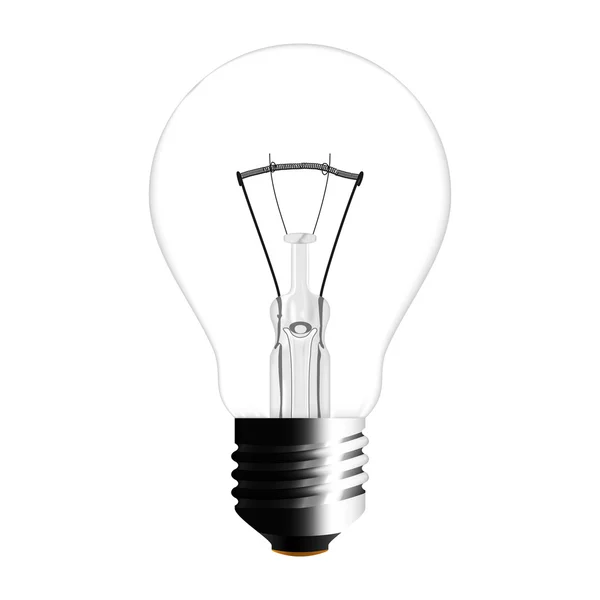 Incandescent Lamp — Stock Vector