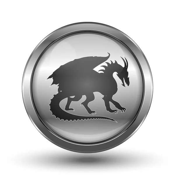 Icono del dragón — Vector de stock
