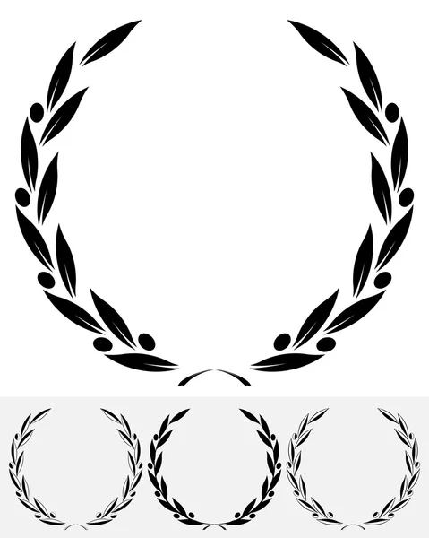 Olive Wreaths Silhouette