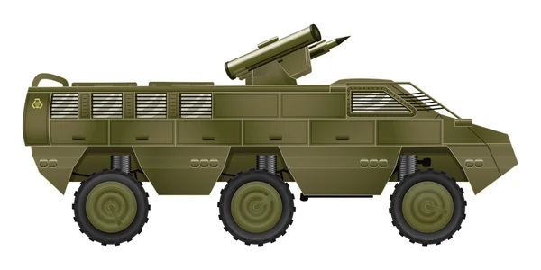 Transportador de tropas blindadas — Vector de stock
