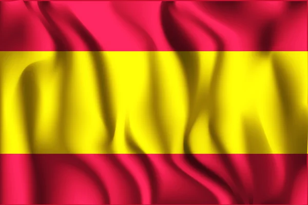 Vietnam-Flagge. Ikone rechteckiger Form — Stockvektor