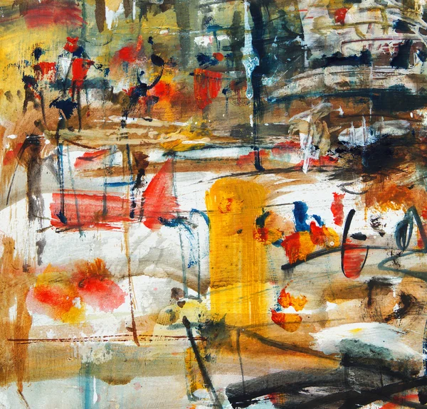 Tekneler, Yağlıboya Resim soyut