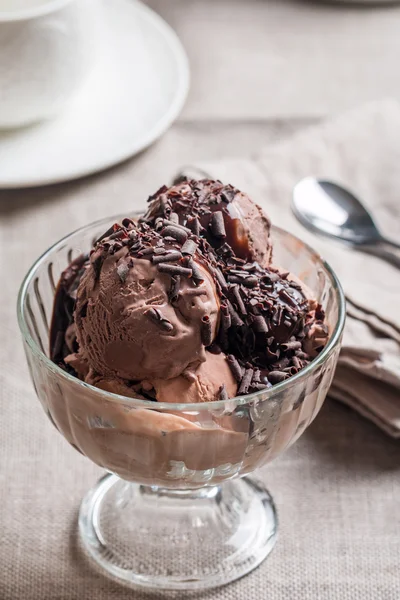 Gelato al cioccolato — Foto Stock