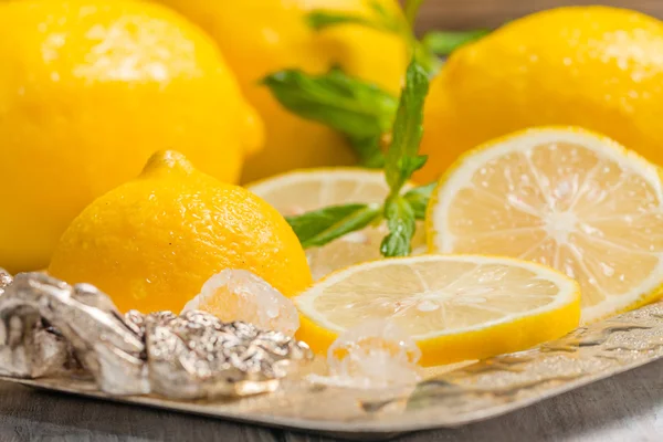 Tranche fraîche citron — Photo