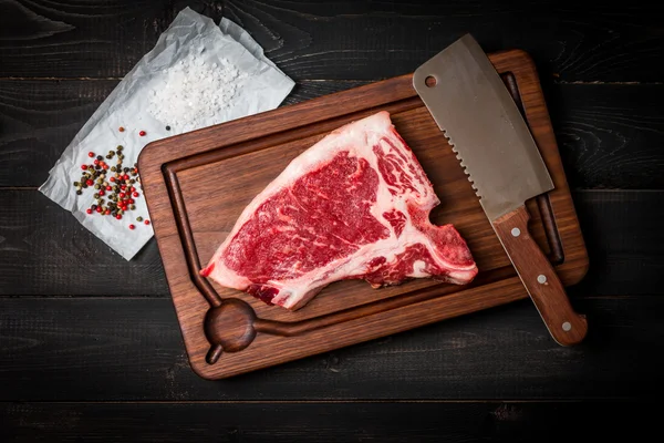 Syrové maso klubu Steak — Stock fotografie