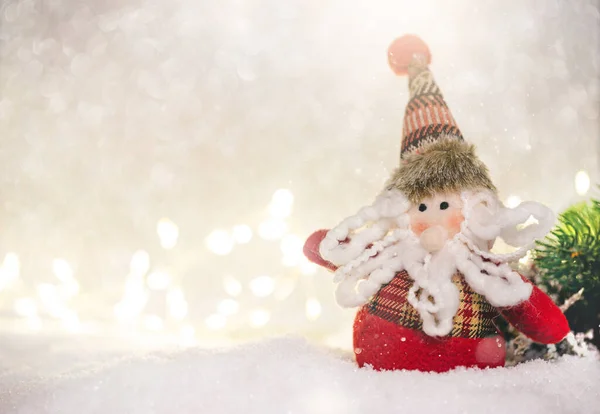 Szczęśliwy Święty Mikołaj zabawka — Zdjęcie stockowe