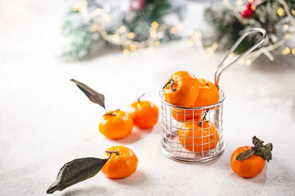 Świeże owoce mandarynki — Zdjęcie stockowe