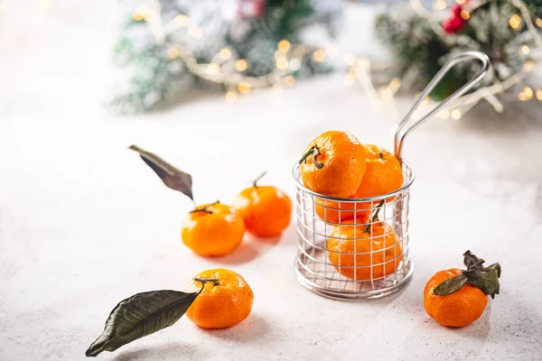 Frische Mandarinen — Stockfoto