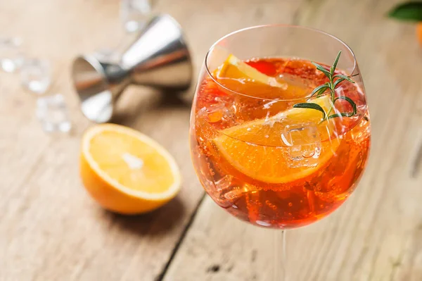 Aperol coquetel de spritz — Fotografia de Stock