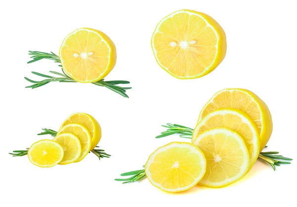 Ensemble de citrons frais — Photo