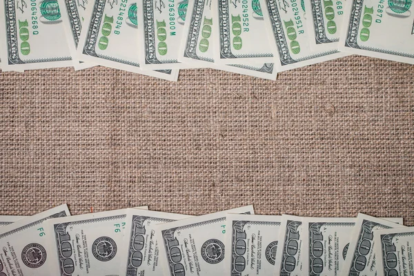 Quadro dos dólares — Fotografia de Stock