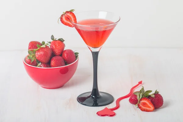 Strawberry lemonade — Stock Photo, Image