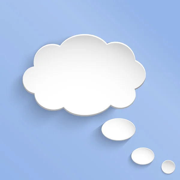 Illustration vectorielle de la collection nuages — Image vectorielle