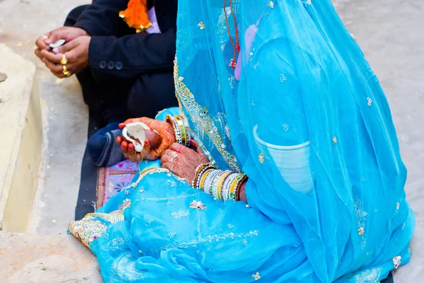Indiskt bröllop — Stockfoto