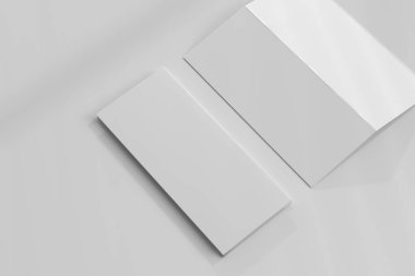 DL Boyutu Üç Katlı Borchure