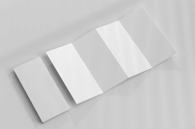 DL Boyutu Dört Katlı Borchure