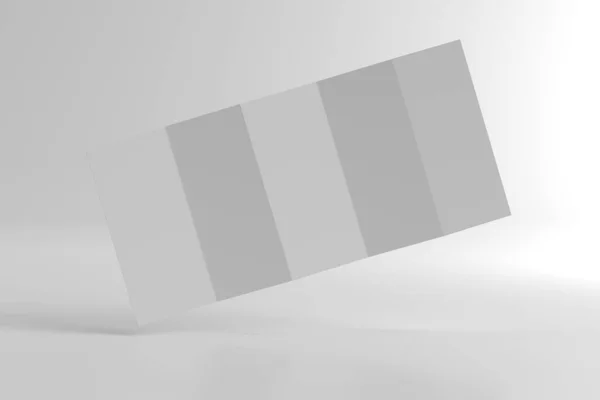 Rozmiar Piąty Fold Broszura — Zdjęcie stockowe