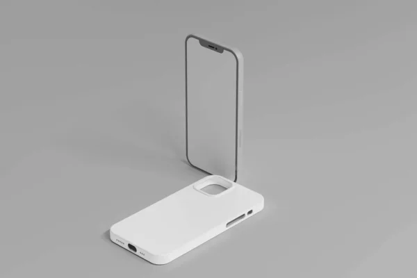 Moderne Smartphone Hülle Oder Rückseite — Stockfoto