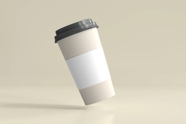 Kağıt Kahve Fincanı 3D Hazırlama