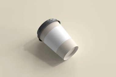 Kağıt Kahve Fincanı 3D Hazırlama