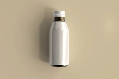 Alüminyum İçecek Şişesi 3D Hazırlama