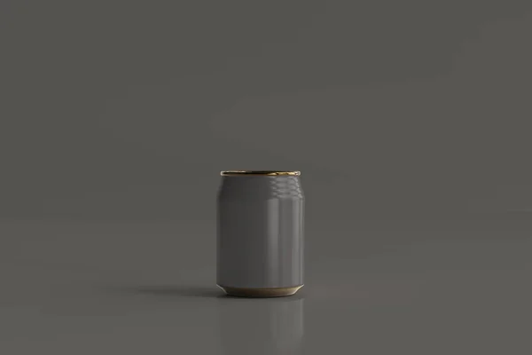 Stubby Soda Can Rendering — Stock fotografie