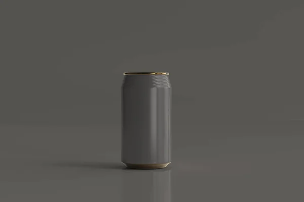 Stubby Soda Can Rendering — Stock Photo, Image