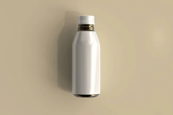 Aluminium Getränkeflasche Rendering — Stockfoto