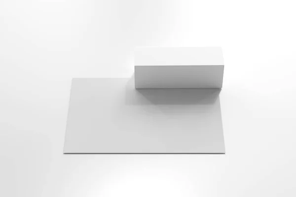 Isolated Product Packaging Box Paper — Stock Photo, Image