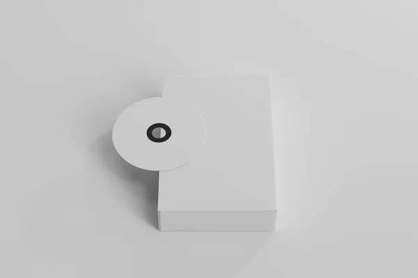 Izolovaný Softwarový Box Vykreslování Disků — Stock fotografie
