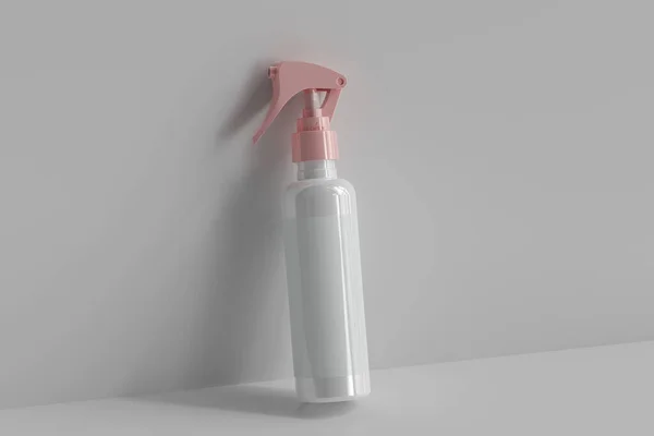 Spray Cosmetico Isolato Bottiglia Rendering — Foto Stock