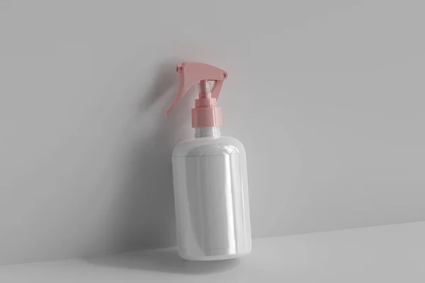 Spray Cosmetico Isolato Bottiglia Rendering — Foto Stock