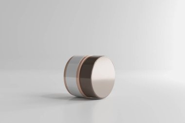 İzole edilmiş Kozmetik Kavanozu 3B Hazırlama