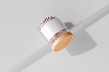 İzole Cam Kozmetik kavanozu 3B Hazırlama