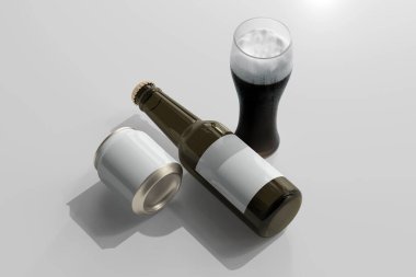 Soda ya da bira kutusu.