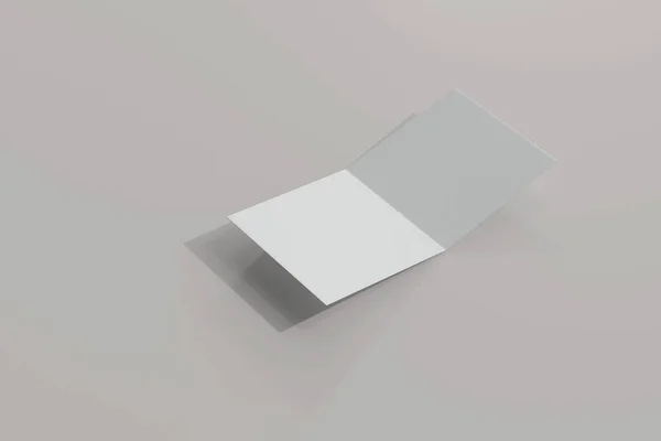 Fold Brochure Rendering — 스톡 사진