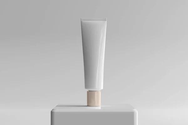 Isolerad Cosmetic Cream Tube Rendering — Stockfoto