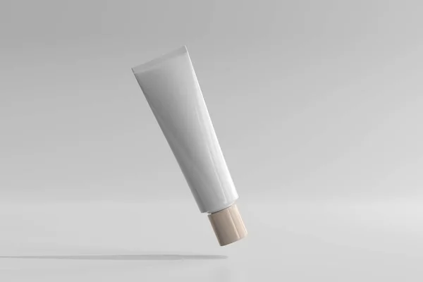 Isolierte Kosmetische Creme Tube Rendering — Stockfoto