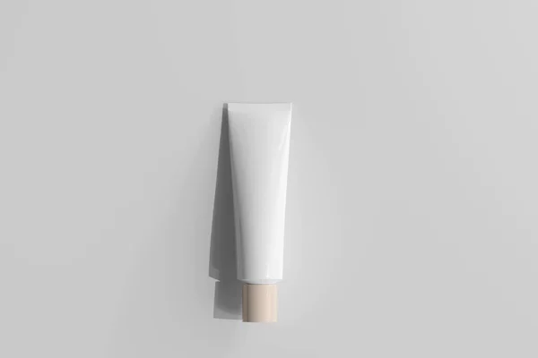 Geïsoleerde Cosmetic Cream Tube Rendering — Stockfoto
