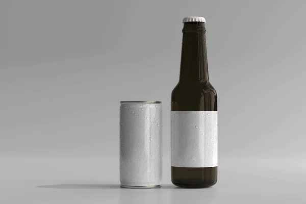 Puszka Napoju Lub Piwie — Zdjęcie stockowe
