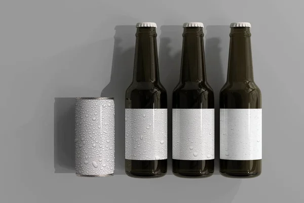 Refrigerante Lata Cerveja — Fotografia de Stock