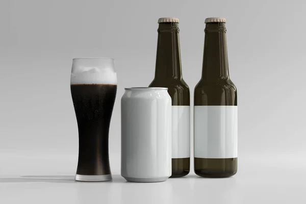 Soda Lata Cerveza —  Fotos de Stock