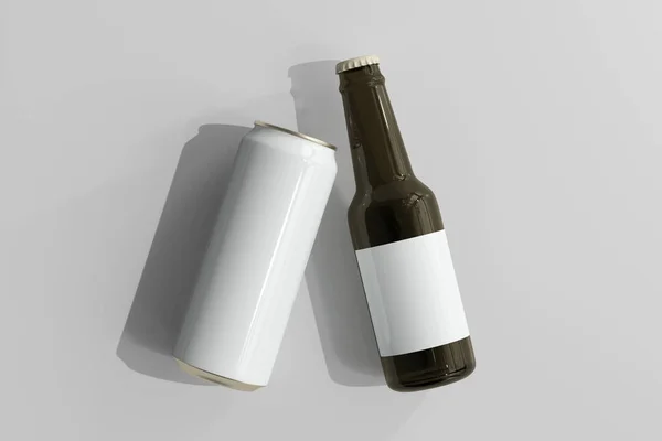 Refrigerante Lata Cerveja — Fotografia de Stock