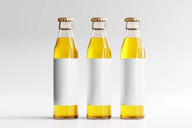 Boş Etiketli Bardak İçki Şişesi