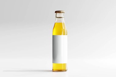 Boş Etiketli Bardak İçki Şişesi