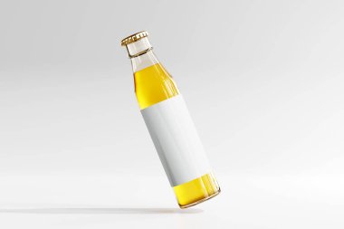 Boş Etiketli Bardak İçki Şişesi