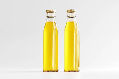 Boş Etiketli Bardak İçki Şişesi